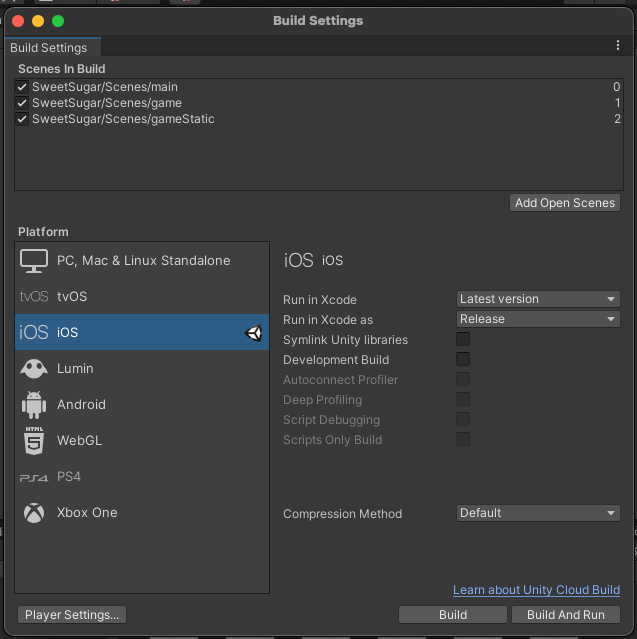 unity-ios-build-settings