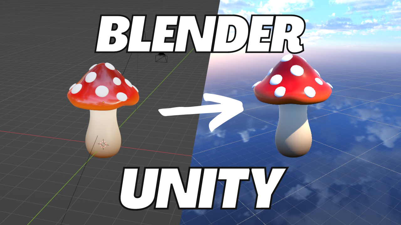 How to Export Models from Blender into Unity